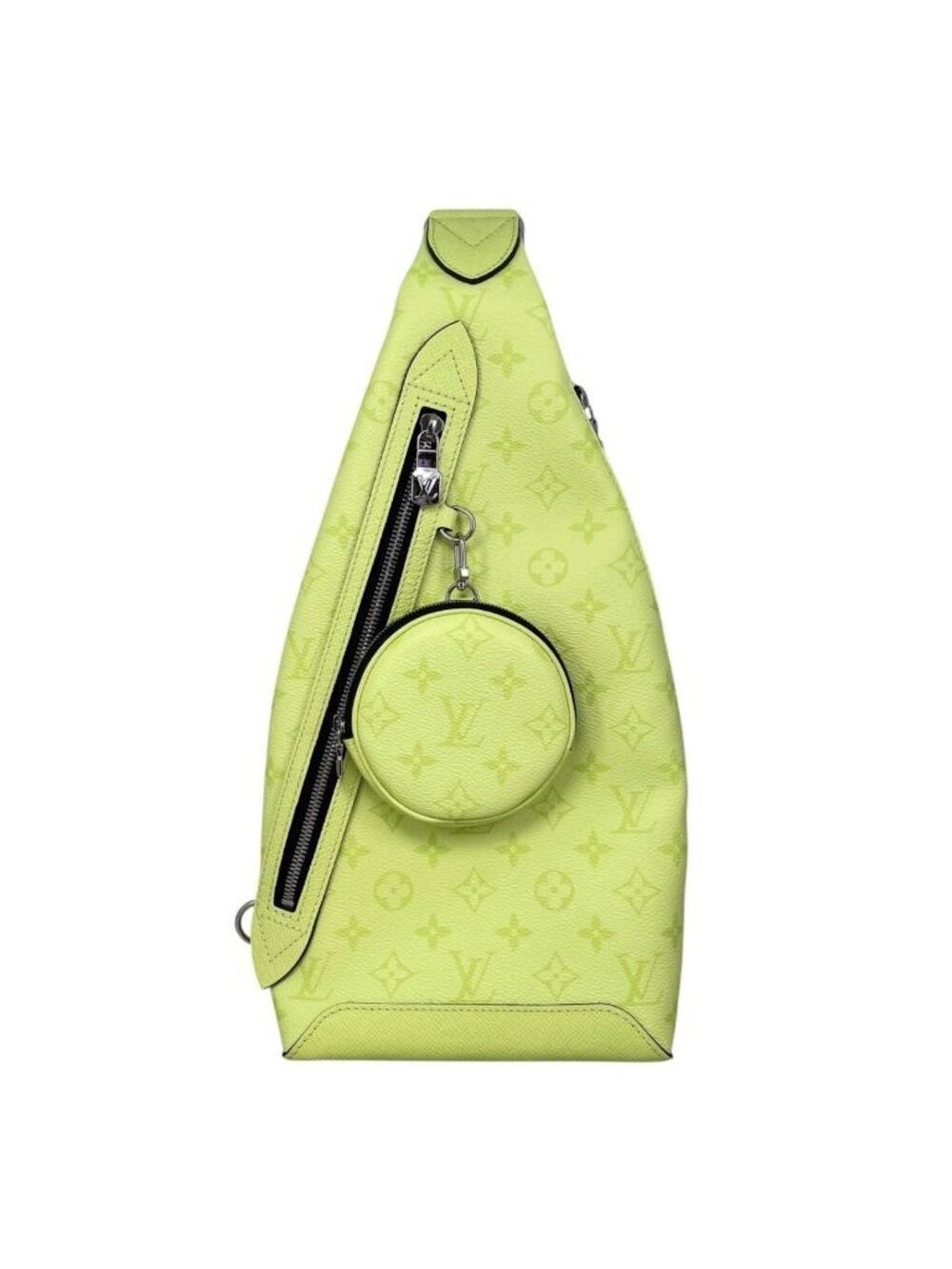 Louis Vuitton Belt Bag Duo Monogram Taigarama Jaune Yellow